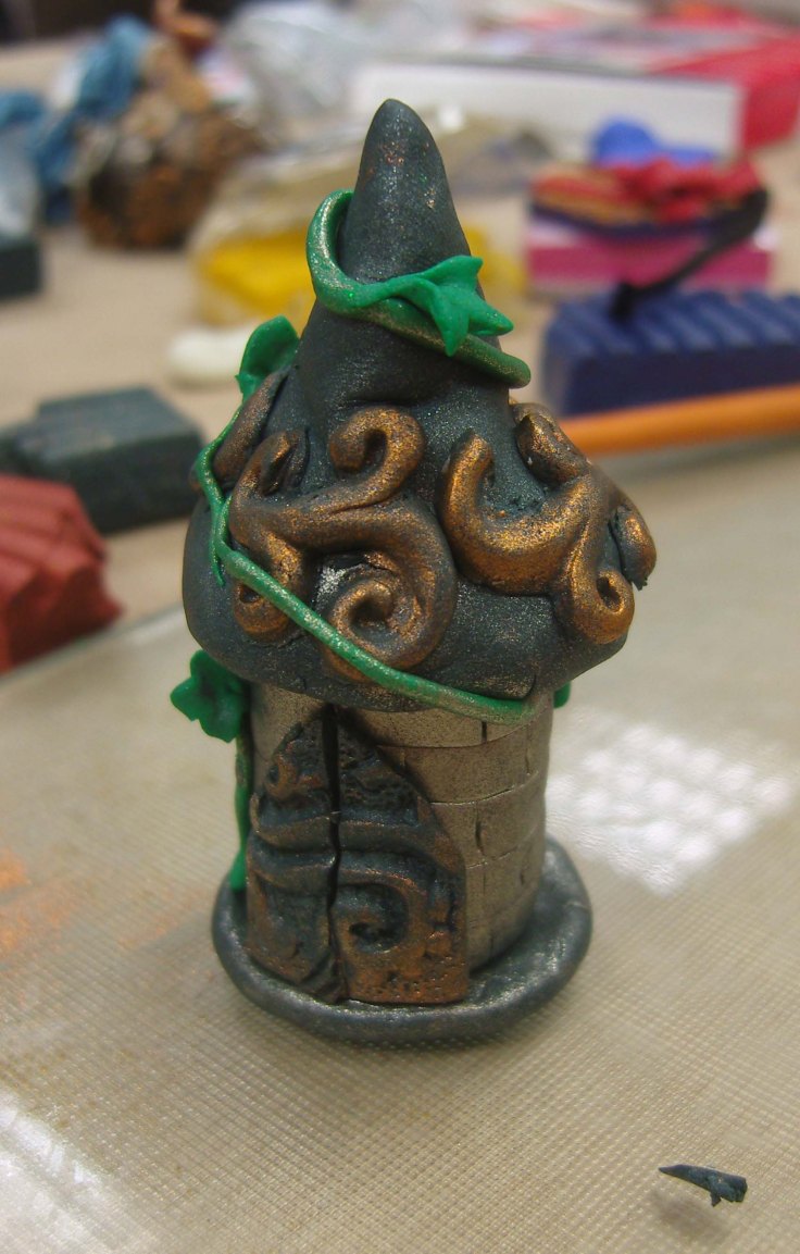 This beuatiful castle was the creation of one of my rather clever pupils on the day - nice work.